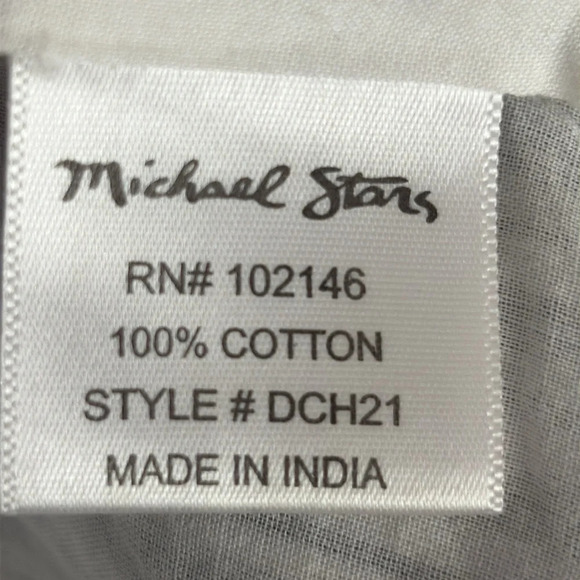 Michael Stars Jude Square Neck Cotton Mini Dress in Admiral Stripe - NWOT - XS - Picture 8 of 9